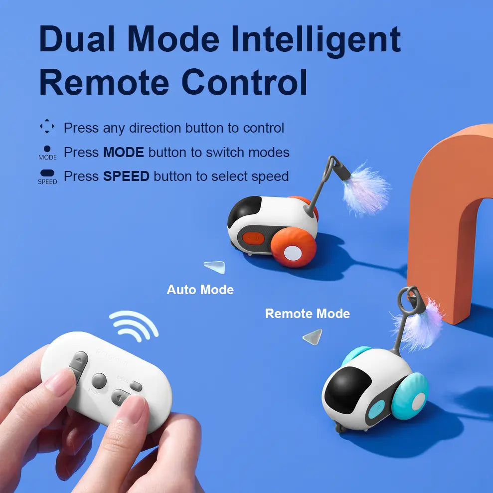 Remote-Controlled Cat Toy: Interactive Chase Experience for Cats