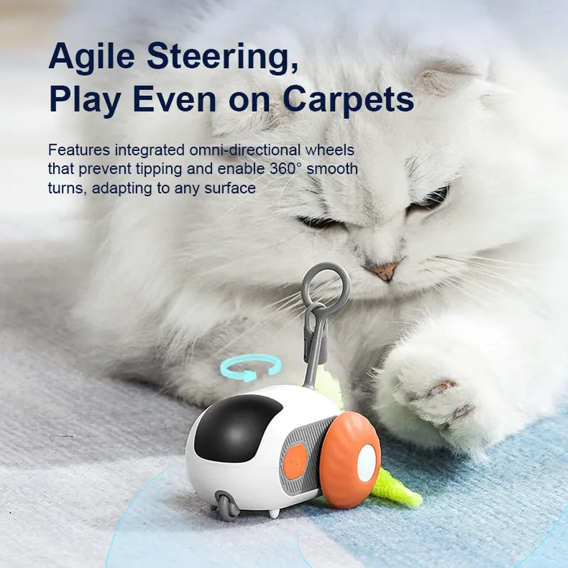 Remote-Controlled Cat Toy: Interactive Chase Experience for Cats