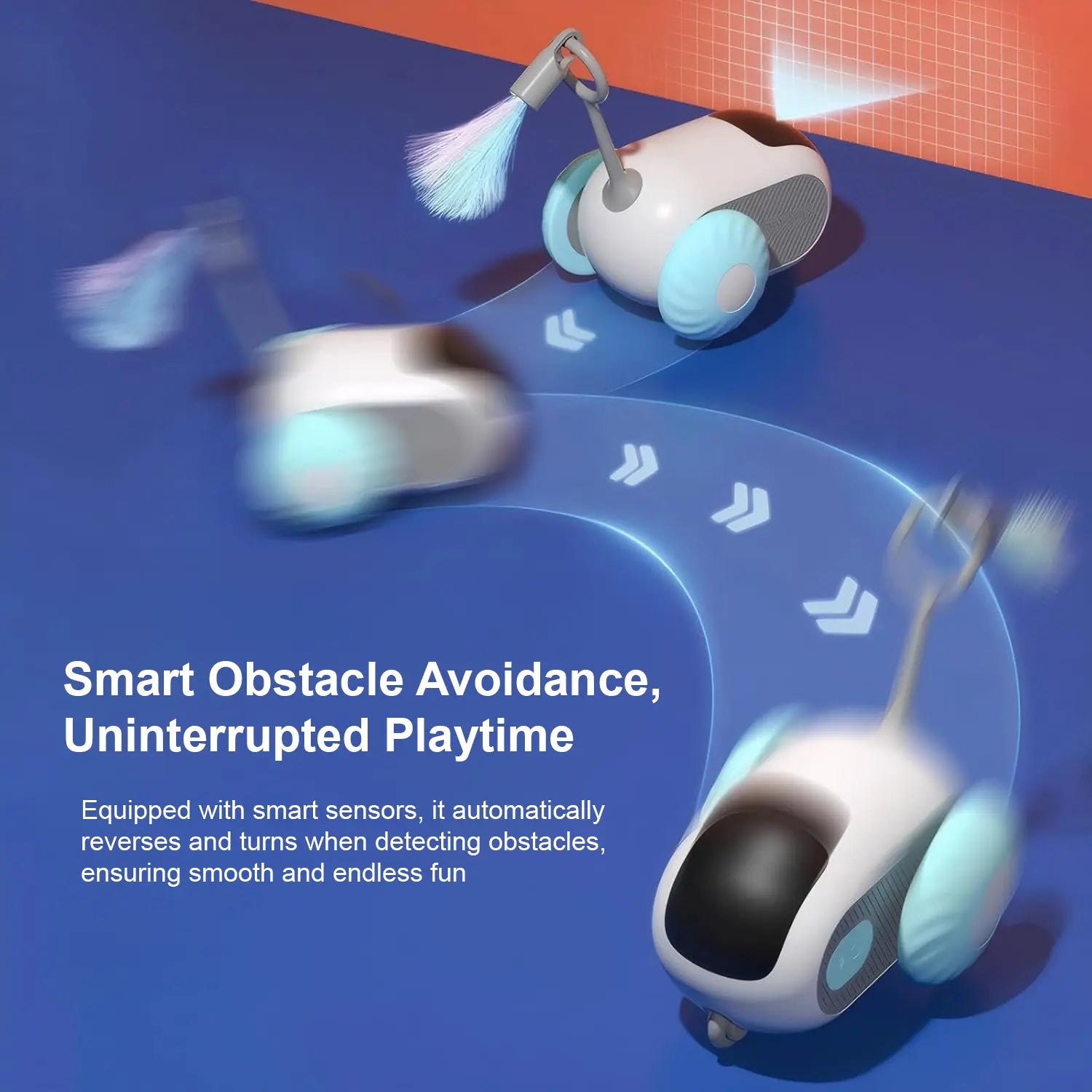 Remote-Controlled Cat Toy: Interactive Chase Experience for Cats