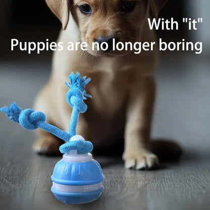 Smart Electric Rolling Ball Toy for Dogs - Indoor Training and Stimulation, Durable Bite-Resistant Design for Boredom Relief