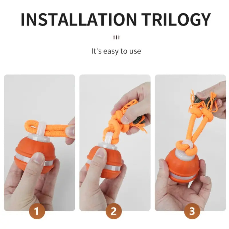 Smart Electric Rolling Ball Toy for Dogs - Indoor Training and Stimulation, Durable Bite-Resistant Design for Boredom Relief