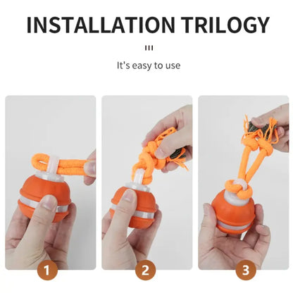 Smart Electric Rolling Ball Toy for Dogs - Indoor Training and Stimulation, Durable Bite-Resistant Design for Boredom Relief