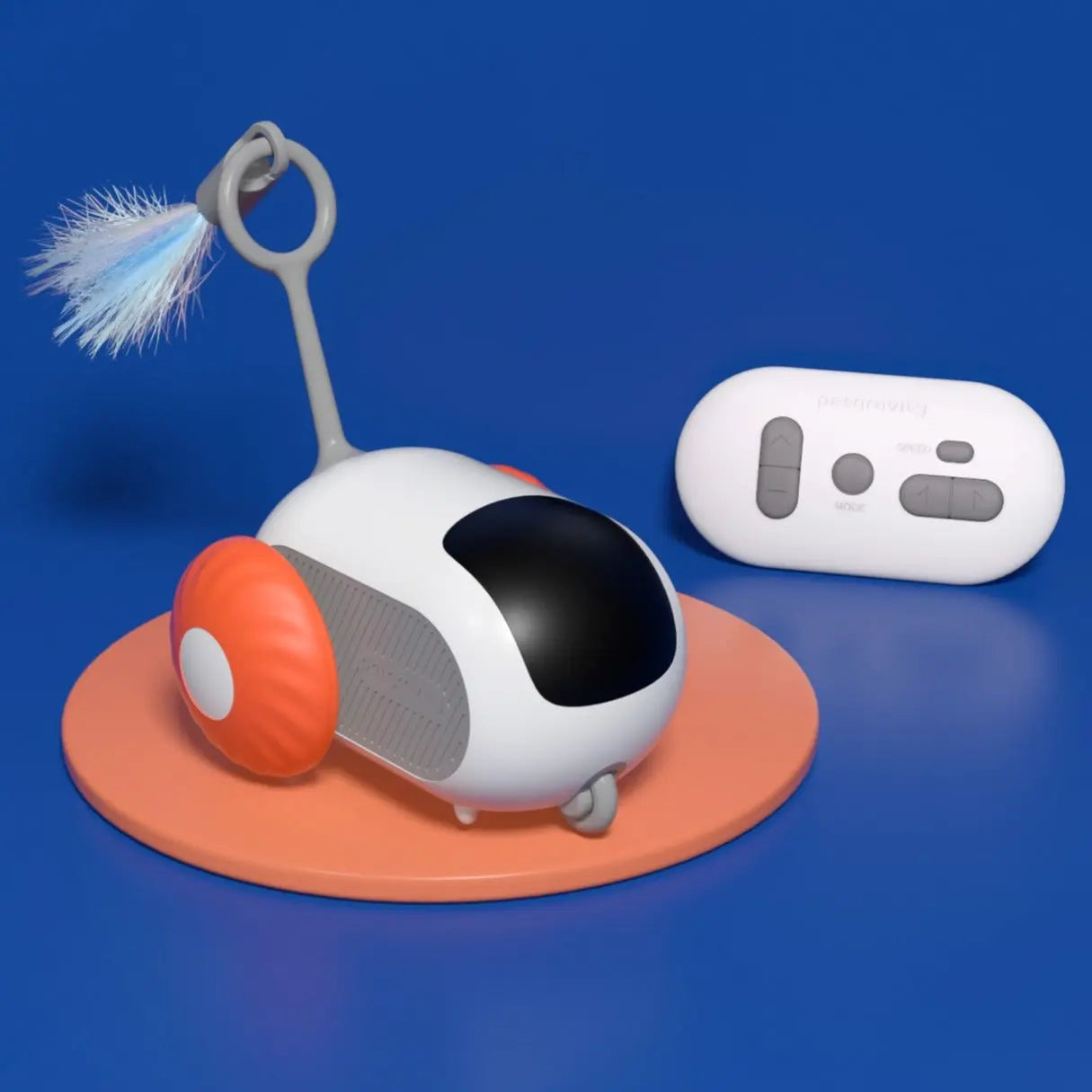 Remote-Controlled Cat Toy: Interactive Chase Experience for Cats